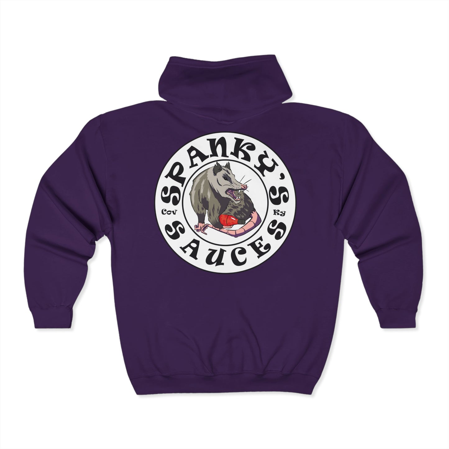 Spanky's Sauces Zip Up Hoodie