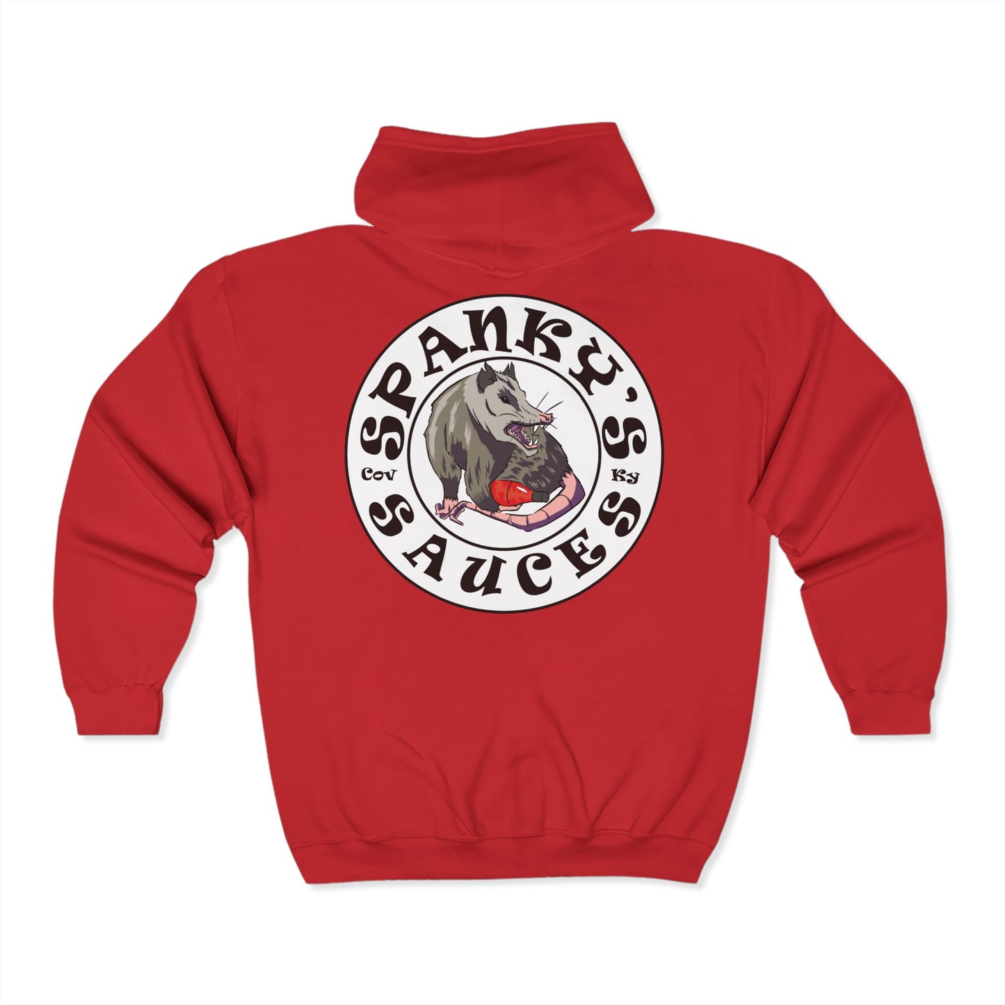 Spanky's Sauces Zip Up Hoodie