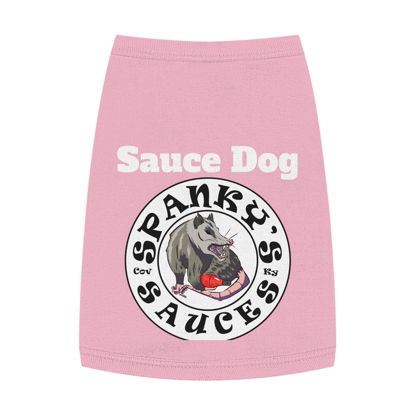 Spanky’s Sauces Dog Tank Top
